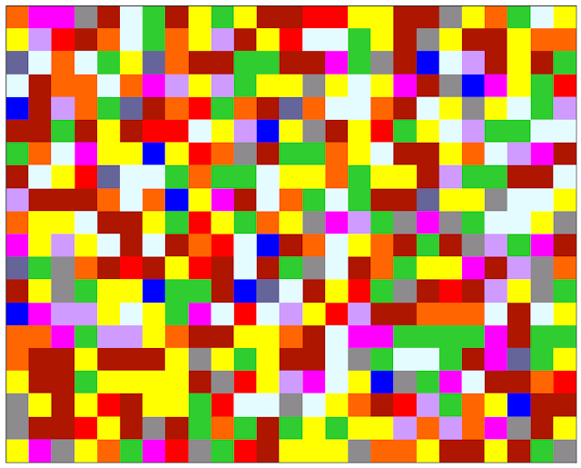 Color Map of a 4 Minute Song